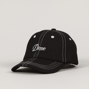 Dime Split Low Pro Cap Black